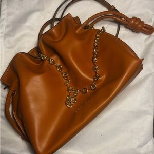 🤎 Designer-Inspired Mini Drawstring Clutch 🤎